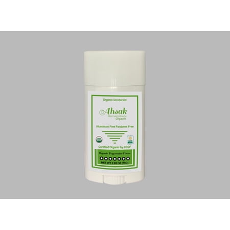 Ahsak Aluminum Free Deodorant Organic & Pant Based & Unisex