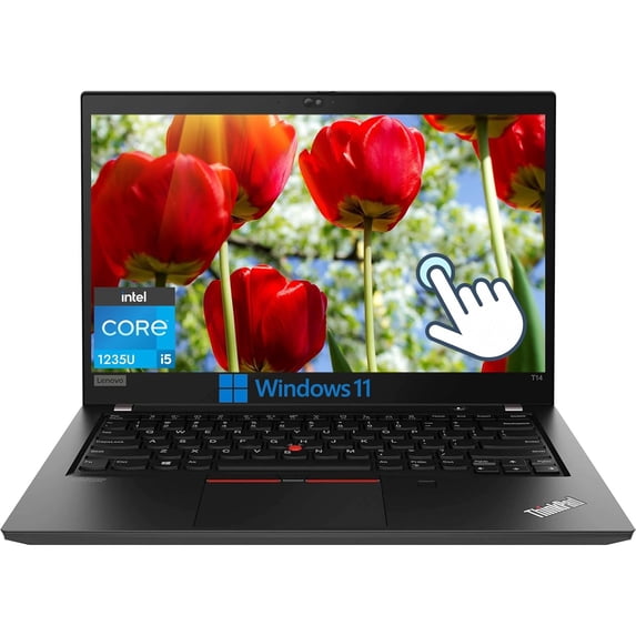 Restored Lenovo Touchscreen Laptop T14 Gen3 Computer Win11 Pro, 14in FHD, 1920x1080 Thinkpad Laptop T14 G3, i5-1245U Processor, 16GB RAM, 512GB SSD (Refurbished)