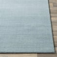 thumbnail image 5 of BoutiqueRugs Ticaboo Boho Hand Loomed Wool Natural Fiber Soft Area Rug - Modern Minimalist Solid Neutral Color Carpet for Living Room, Bedroom - Sage - 8' Square, 5 of 14