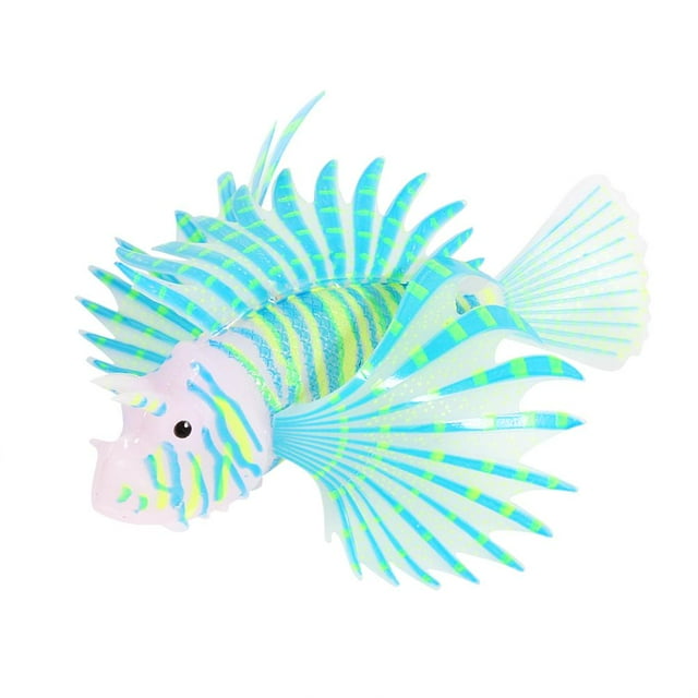 LYUMO Aquarium Artificial Fish Tank Landscape Decoration Glow Simulation Animal Ornaments, Artificial Fish, Tank Simulation Animal