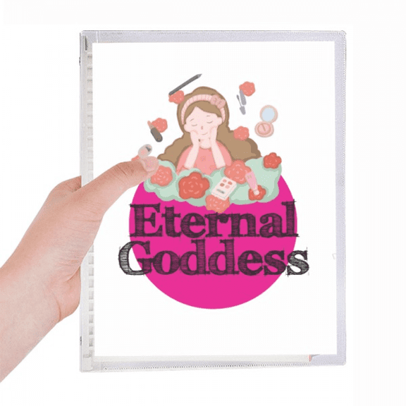 women goddess beautiful praise notebook loose diary refillable journal statiry
