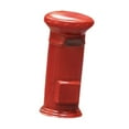 thumbnail image 4 of HILABEE 1/64 Miniature Scenes Realistic Painted Collectibles Layout Props Tiny Model Postbox Red, 4 of 9
