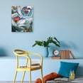 thumbnail image 2 of Masterpiece Art Gallery Dreaming in Blue by Nikol Wikman Abstract Canvas Art Print, 2 of 4