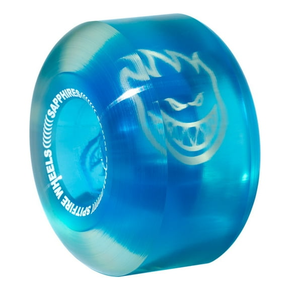 Spitfire Sapphire 90Du Cruiser Skateboard Wheels 90a 56mm Clear/Blue