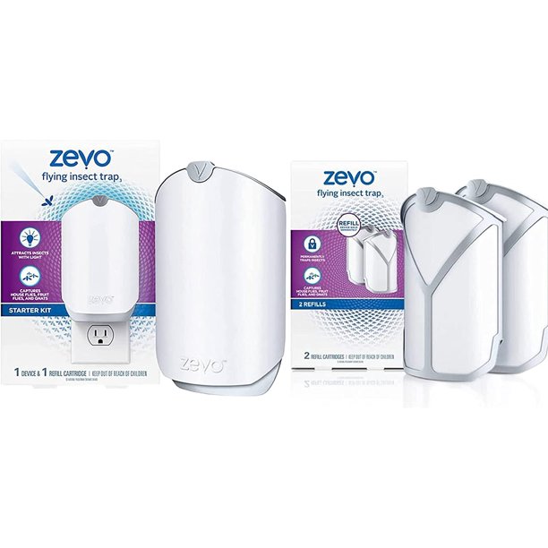 ZEVO Indoor Flying Insect Trap for Fruit Flies, Gnats, and House Flies