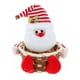 thumbnail image 2 of Cesta de Dulces Navideña para Personas Mayores | Cesta de Regalo Navideña de Bambú con Forma de Muñeco de Nieve y Papá Noel | Contenedor Rojo para Dulces, Galletas y Pequeños Regalos | Decoración Nav, 2 of 3