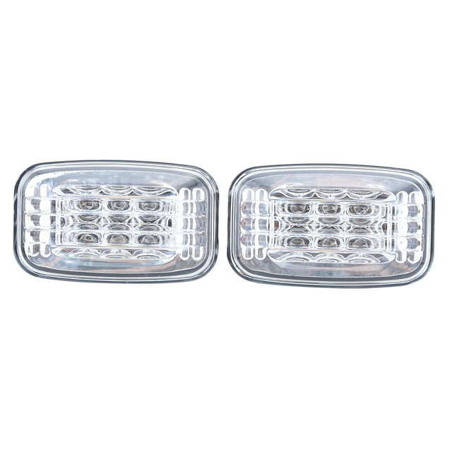 Oubit 2Pcs Feu de Signalisation Latérale Orange Adapté pour Croiseur Terrestre 70 80 100 Series