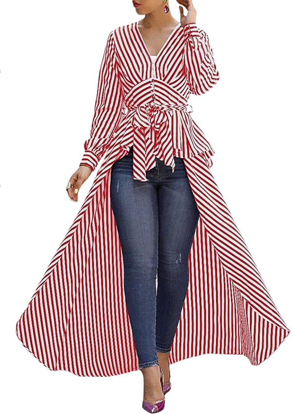 plus size long tail shirts