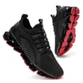 thumbnail image 6 of Men's Breathable Knit Blade-Sole Sneakers, Lightweight Lace-Up Athletic Shoes with Shock Absorption for Running, Gym, and Casual Streetwear, 6 of 10