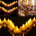 thumbnail image 3 of Velas de té Biyanuo LED sin llama, paquete de 150 unidades, color amarillo cálido, 3 of 7