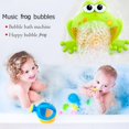 thumbnail image 2 of Juguetes de Baño Máquina automática de jabón para bañera con música de juguete para hacer burbujas con ranas grandes para bebés Tmvgtek Nuevos Originales, 2 of 7
