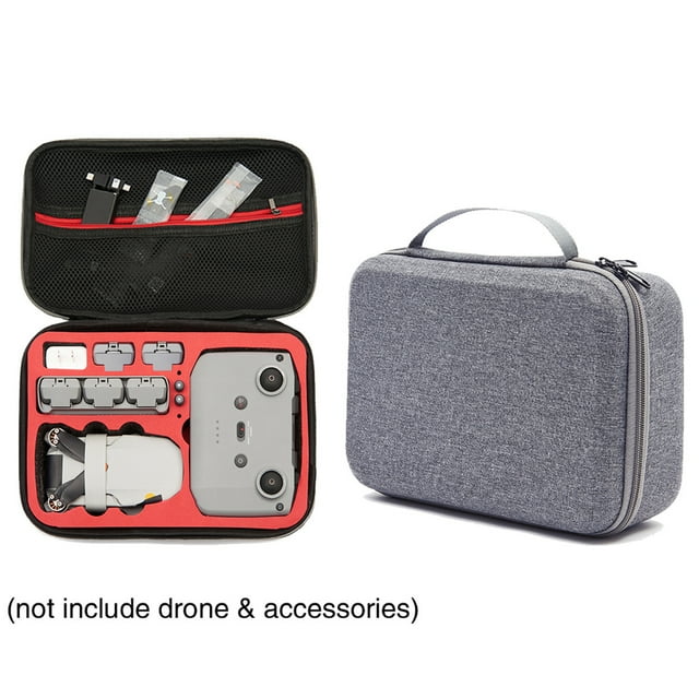 HOARBOEG Travel Carry Case Storage Bag For MAVIC Mini 2 Drone Controller Batteries
