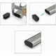 thumbnail image 4 of Plastic Tube Caps, Oval Chair Leg Caps for Furniture, 20pcs (20x40mm)., 4 of 5