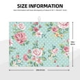 thumbnail image 3 of Easygdp Vintage Floral Microfiber Absorbent Dish Drying Pad,Kitchen Drying Mat,Can Be Hung, Strong Water Absorption Capacity,Quick Drying, 3 of 9