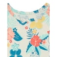 thumbnail image 3 of Moana Toddler Girls Print Peplum Dress with Short-Sleeves, Sizes 2T-5T, 3 of 7