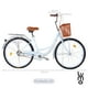 thumbnail image 2 of Bicicleta Urbana De Paseo R26 Doble Freno Vintage Canastilla celeste, 2 of 8