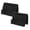 Dark Gray*2, variant on 1 Pcs Felt Bedside Caddy, Useful Multi Grey Bed Storage Pockets Felt Bedside Hanging Storage Phone Remote Control Organizer Holder with 3 Inner Pockets for Bed Table Sofa