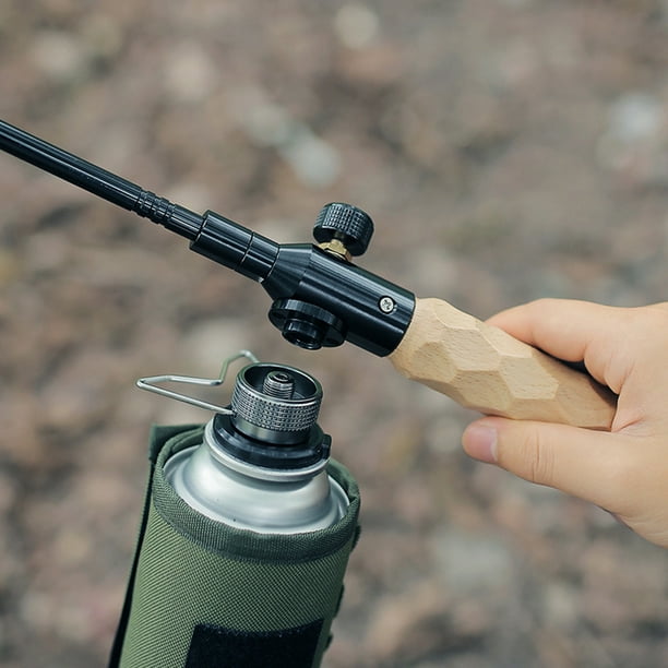 Adaptador de estufa de gas portátil Conector de cocina de Gas butano, cabezal de conversión de tanque de Gas compacto para cocinar al aire libre