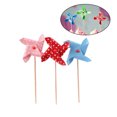 thumbnail image 6 of Colorful Assorted Mini Windmill Cake Toppers for Birthday Wedding Parties Decorations 6pcs, 6 of 7