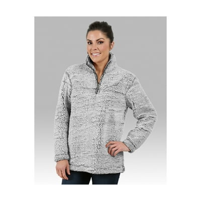 Cozy Unisex Sherpa Pullover with Quarter Zip Kuwait Ubuy