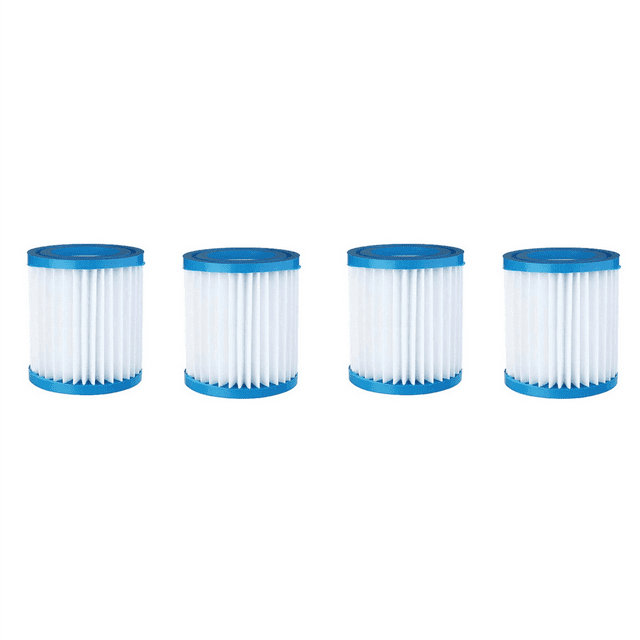 4Pcs Pool Filter Cartridges Type H Replacement Swimming Pool Filter for Pool Filter Pump Cleaner