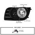 thumbnail image 3 of Spec-D Tuning Chrome Fog Lights + Switch + Black Bezels Compatible with 2008-2017 Toyota Sequoia, L+R Pair Assembly, 3 of 7