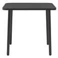 thumbnail image 6 of vidaXL Patio Table Outdoor Dining Table Garden Furniture for Deck Porch Steel, 6 of 9