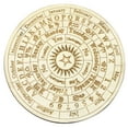 thumbnail image 1 of Tablero de ouija de madera Yoone pulido sin rebabas, tablero de mensajes metafísicos para adivinación para el hogar, 1 of 5