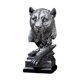 thumbnail image 1 of Escultura de animal, adorno de mesa, decoración del hogar, centro de mesa coleccionable para Leopardo, 1 of 9