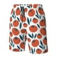 thumbnail image 4 of Balery Hand Drawn Tomatoes Traje de Baño Estilo Hawaiano para Hombre, Shorts de Secado Rápido con Bolsillos-Small, 4 of 6
