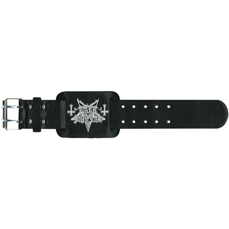 Dark Funeral Men's Logo Wristband One Size Black