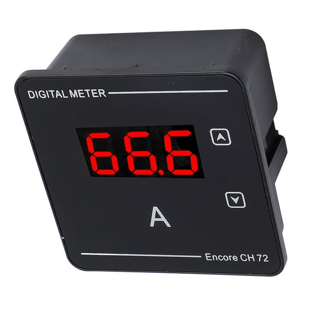 Medidor De Corriente CA Digital, Rango De Medición De Cables 1-120 A Pantalla Retroiluminada Amperímetro CA Digital De Alta Precisión Respuesta Rápida Para Aparatos Eléctricos