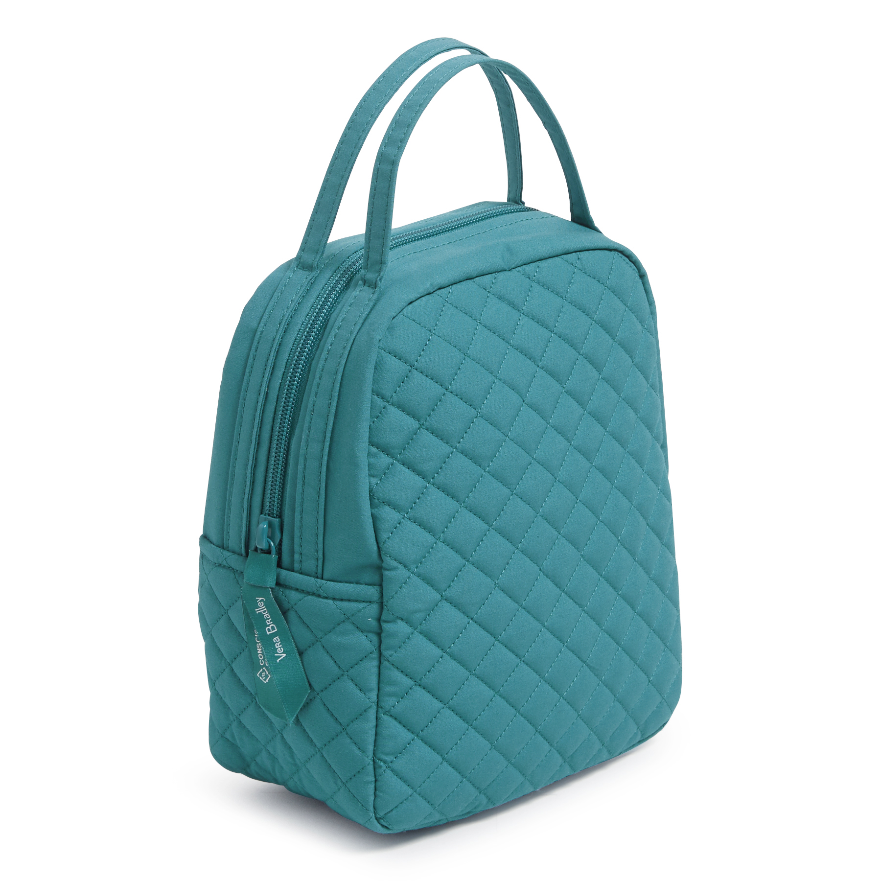 Vera Bradley Women's Cotton Lunch Bunch Bag Forever Green
