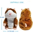 thumbnail image 3 of Talking Hamster Mouse,Interactive Stuffed Plush Animal That Repeats What You Say - Perfect Fun Gift for Kids Ages 3+, 3 of 7