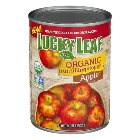 Lucky Leaf Organic Apple Fruit Filling, 21.0 OZ