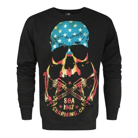 Sons of Anarchy Mens Black Sweatshirt