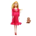 thumbnail image 1 of Muñeca sorpresa interactiva para mamá de 30 cm con barriga extraíble y bebé desmontable. Diversión para momentos de imaginación., 1 of 5