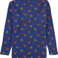thumbnail image 2 of American Eagle Mens Winter Dogs Thermal Pajama Shirt, Blue, X-Large, 2 of 2