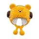 thumbnail image 3 of Lindo gorro de peluche, accesorio para disfraz, gorro para fiestas y festivales al aire libre. Amarillo, 3 of 8