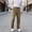 P-Yellow, variant on Men Pant Wide Leg Dress Trousers Flat Front Business Pants Stretch Smart Tailored Fit Mid Waist Jogger Trousers Basic Slacks L Yellow