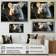 thumbnail image 4 of Designart "Portrait of a Cute Rodent" Animals Floater Framed Wall Art Print, 4 of 7