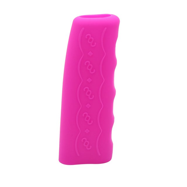 Unique Bargains Étui de Protection en Silicone pour Frein à Main Rose pour Voiture Véhicule