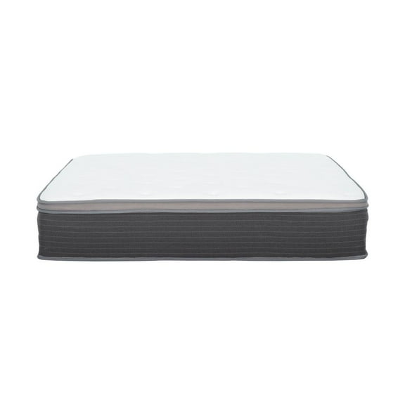 Primo International Equilibria 12in Polyurethane Twin Mattress in White