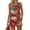 Red, variant on 2 Piece Sets for Women Summer 250th American Flag Graphic Square Neck Tank Top and Shorts Set Lounge Travel Casual Matching Outfit