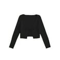 thumbnail image 5 of Women's Cardigans Open Front Long Sleeve Lace up Lightweight Cardigan Sweaters for Women, 5 of 9