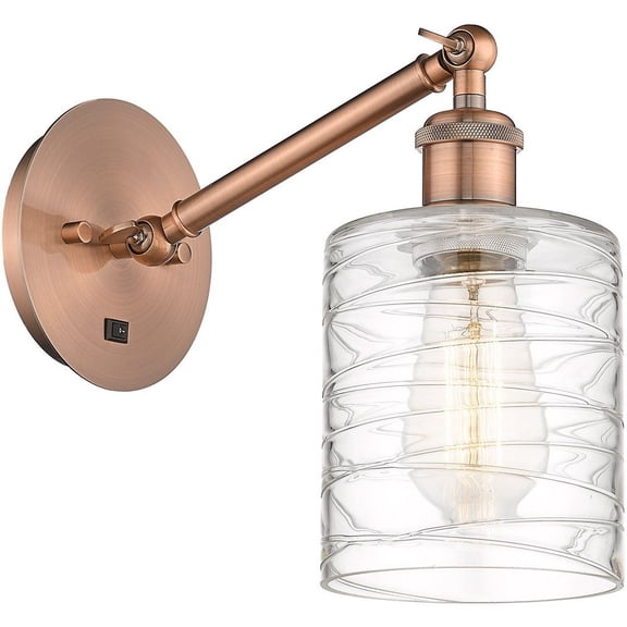 Innovations Lighting - Caledonia - 1 Light Wall Sconce In Industrial Style-11.38