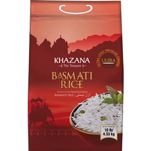 Khazana The Treasure Basmati Rice Ultra 10 lb