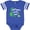 Football Blue and White, variant on Inktastic My Papaw Grandpa Loves Me Dinosaur Boys Baby Bodysuit