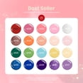 thumbnail image 2 of Set de esmaltes en gel Beetles Shoujo Manga Rainbow, 23 piezas, para mujer, 2 of 6