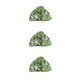 thumbnail image 3 of sweethay Gorros de ducha Estampado de flores Impermeable Reutilizable Elástico Grueso Beanie Universal Rizado Sombrero Mujeres Niñas Salón Type1 NO1, 3 of 6